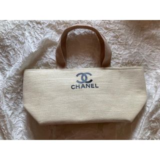 シャネル(CHANEL)のCHANEL  ノベルティ　トートバッグ　ベージュ(ノベルティグッズ)