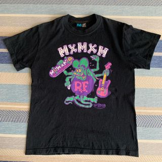 マジカルモッシュミスフィッツ(MAGICAL MOSH MISFITS)のmxmxm  RATFINK コラボＴシャツ(Tシャツ/カットソー(半袖/袖なし))