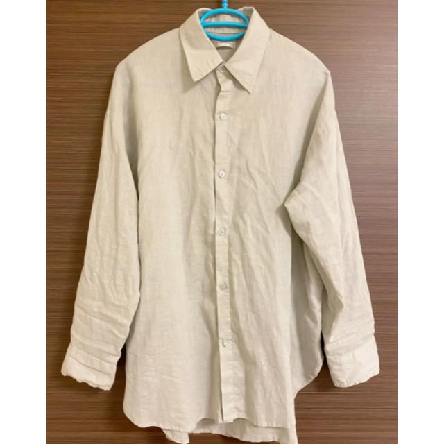 今季 タグなし未使用 アンブルネージュ リネンシャツ シアーシャツ レディースのトップス(シャツ/ブラウス(長袖/七分))の商品写真