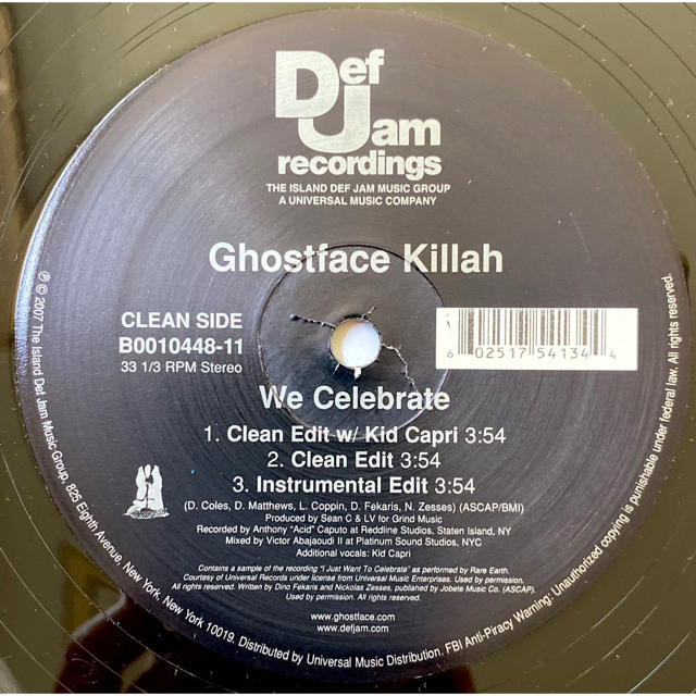 Ghostface Killah ‎/ We Celebrate エンタメ/ホビーのエンタメ その他(その他)の商品写真