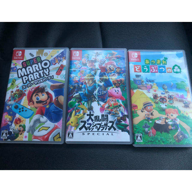 人気Switchソフト3点セット!