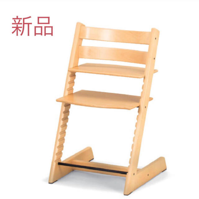 Stokke(ストッケ)のストッケ　トリップトラップ　ナチュラル キッズ/ベビー/マタニティの寝具/家具(その他)の商品写真