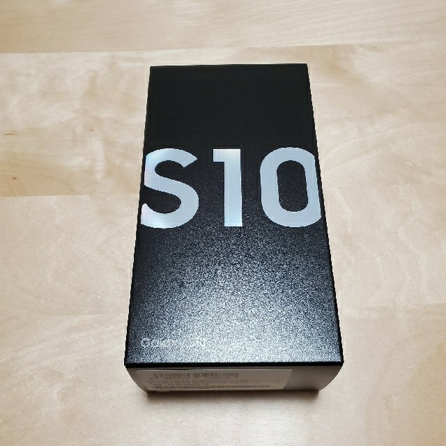 新品未使用 Galaxy S10 Prism Whiteスマートフォン本体