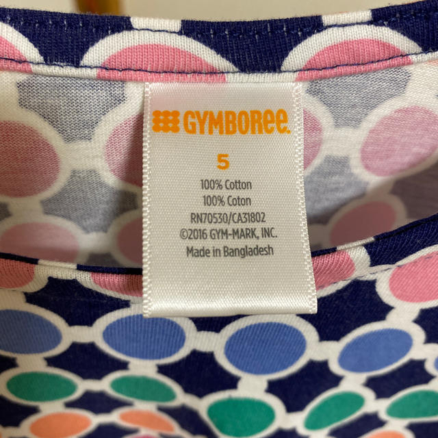 GYMBOREE(ジンボリー)の新品　ジンボリー  ワンピース　サイズ5 キッズ/ベビー/マタニティのキッズ服女の子用(90cm~)(ワンピース)の商品写真