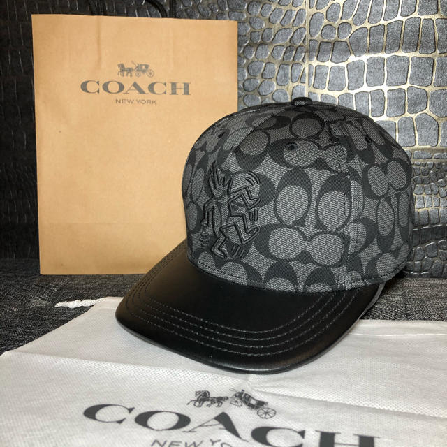 新品 未使用 COACH× Keith haring キャップ