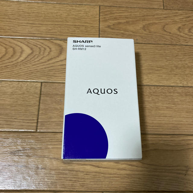 AQUOS(アクオス)の[新品未使用] AQUOS sense3 lite  楽天モバイル対応 スマホ/家電/カメラのスマートフォン/携帯電話(スマートフォン本体)の商品写真