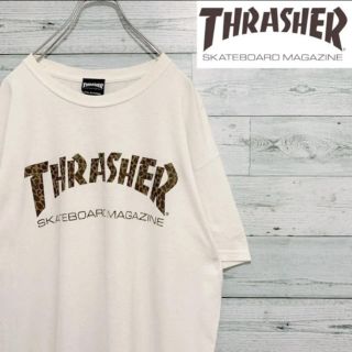 スラッシャー(THRASHER)の《スケーター》定番 THRASHER スラッシャー ビッグロゴ Tシャツ L(Tシャツ/カットソー(半袖/袖なし))