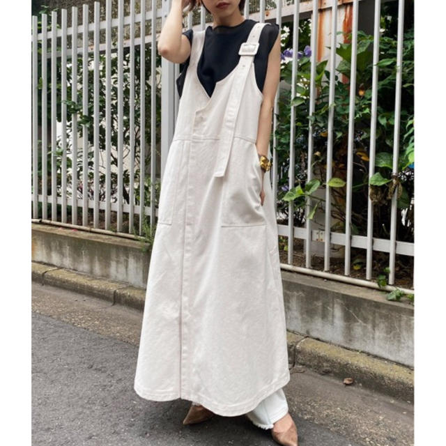 Ameri VINTAGE(アメリヴィンテージ)のAMERI  SHOREDITCH OVER DRESS レディースのワンピース(ロングワンピース/マキシワンピース)の商品写真