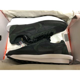 ナイキ(NIKE)のnike ldwaffle sacai 黒×黒　27.5cm(スニーカー)