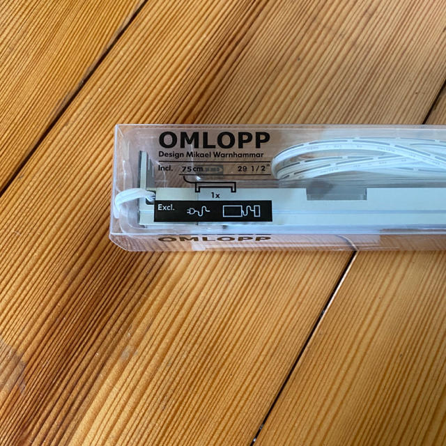 IKEA - 【新品/未開封】IKEA/OMLOPP オムロップ/ホワイト/60cmの IKEA - 【新品/未開封】IKEA/OMLOPP オムロップ/ホワイト/60cmの