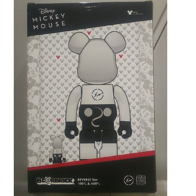 MEDICOM TOY(メディコムトイ)のfragmentdesign MICKEY MOUSE  100％ 400％ エンタメ/ホビーのフィギュア(その他)の商品写真