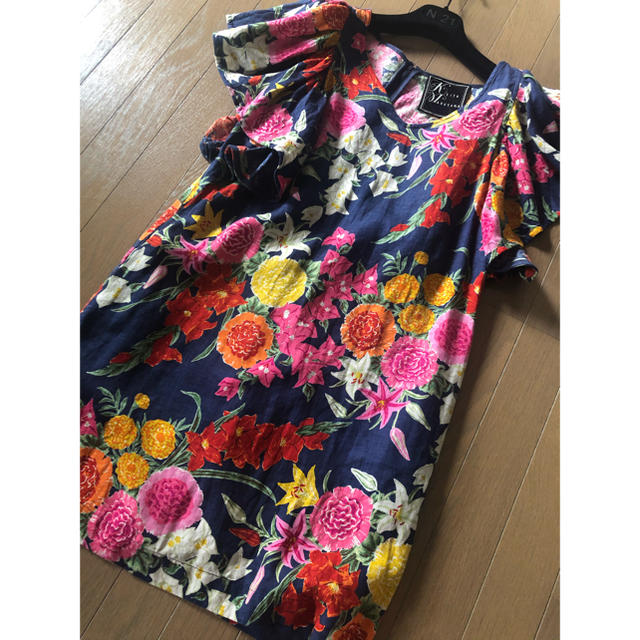 新品 KEITA リネンフラワープリントワンピース MARUYAMA ご検討中