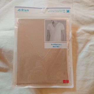 ユニクロ(UNIQLO)のエアリズム マイクロメッシュ Vネック(半袖)(Tシャツ/カットソー(半袖/袖なし))