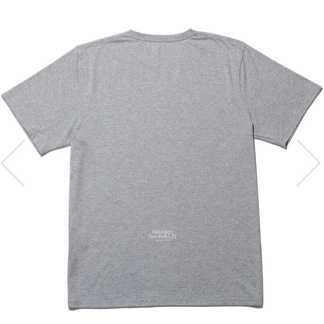 SATURDAYS SURF×WDS T-SHIRT﻿/GREY/BLACK 1