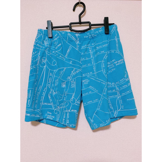 supreme Gonz Embroidered Map Sweatshort