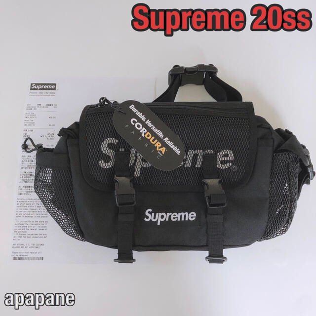 Supreme 2020ss week1 ウエストバッグ レシート付属 未使用品