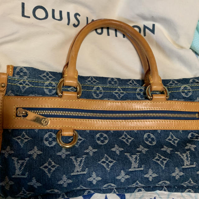 LOUIS VUITTON モノグラム デニムトートバッグ