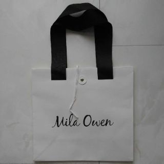 ミラオーウェン(Mila Owen)の値下げ【新品】ミラオーウェン　ショップ　紙袋(ショップ袋)