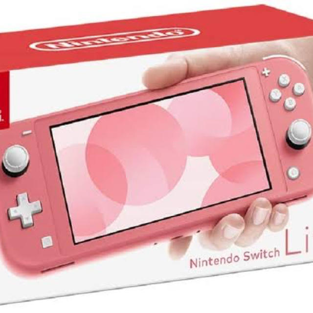 人気ブランドの Nintendo Switch light コーラル 携帯用ゲーム機本体 取扱No.1 Liさん様専用 ジェル/ゲル