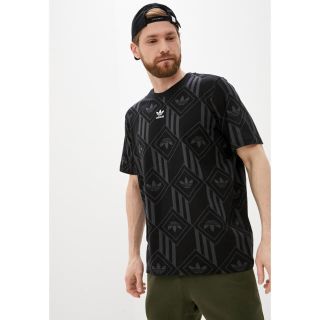 アディダス(adidas)の新品　アディダスオリジナルス　モノグラム　tシャツ  2XLサイズ(Tシャツ/カットソー(半袖/袖なし))