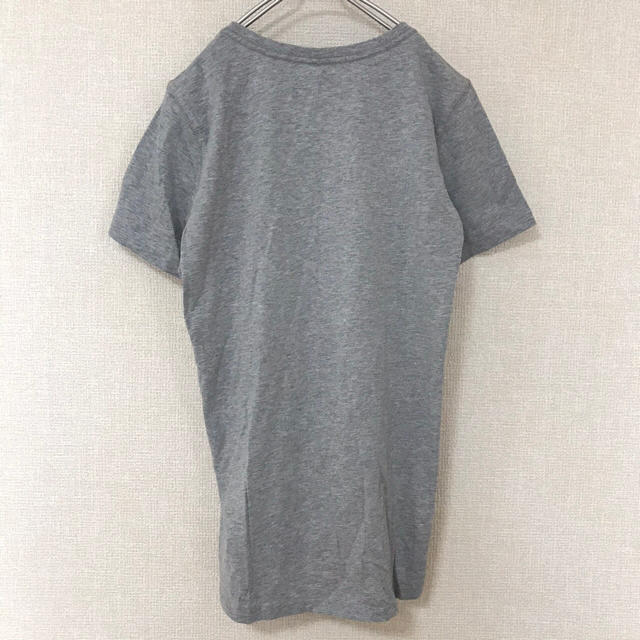 AZUL by moussy(アズールバイマウジー)の【AZUL BY MOUSSY】半袖Tシャツ グレー タグ付き 未使用 レディースのトップス(Tシャツ(半袖/袖なし))の商品写真