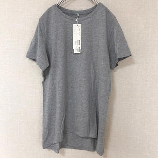 アズールバイマウジー(AZUL by moussy)の【AZUL BY MOUSSY】半袖Tシャツ グレー タグ付き 未使用(Tシャツ(半袖/袖なし))