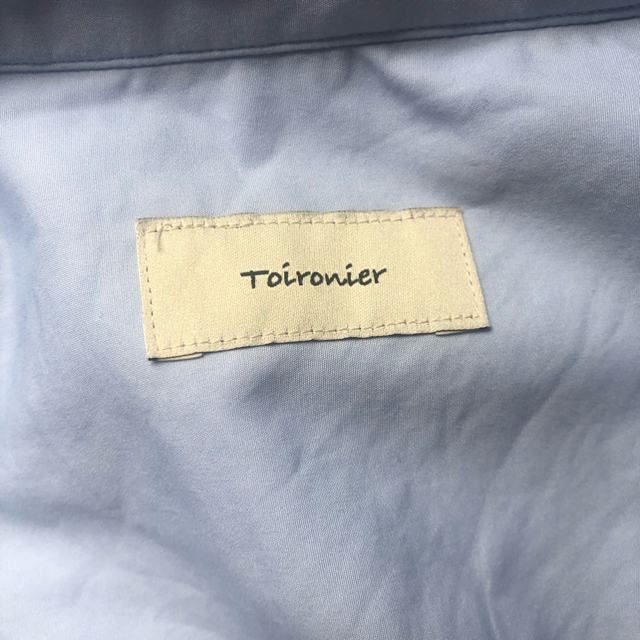 SUNSEA(サンシー)のtoironier  トワロニエ　ルーズシャツ メンズのトップス(シャツ)の商品写真