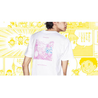 ジーユー(GU)の【新品】ドラえもん　50周年記念　Tシャツ　コミックT バックプリント(その他)