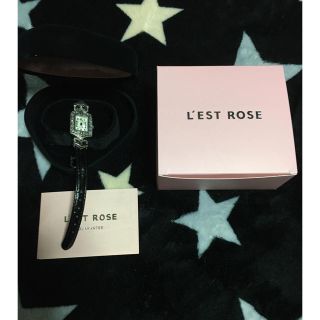 レストローズ(L'EST ROSE)のレストローズ ♡新品♡ 牛革ベルト腕時計(腕時計)