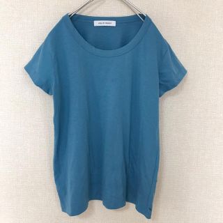 アズールバイマウジー(AZUL by moussy)の【AZUL BY MOUSSY】半袖Tシャツ Mサイズ ブルー(Tシャツ(半袖/袖なし))