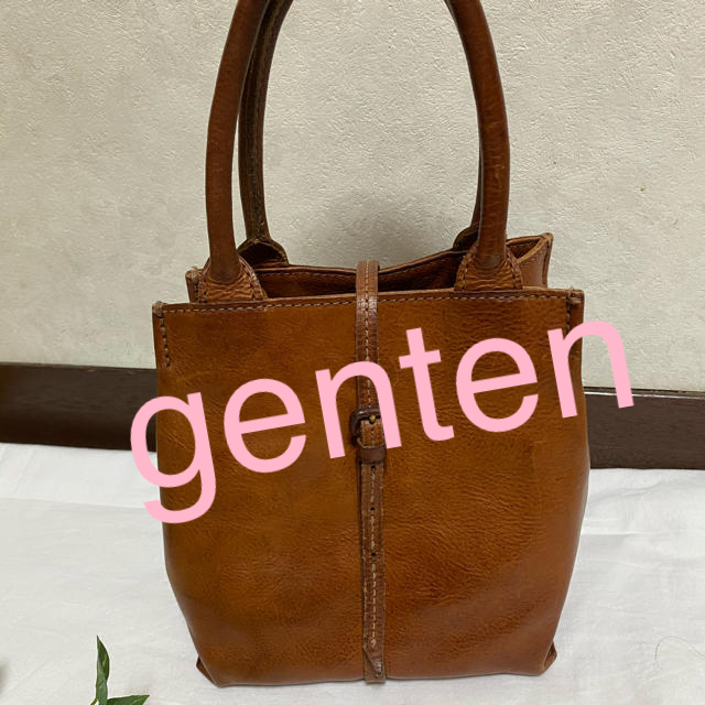 トートバッグgenten レザーバッグ　★お値下げしました