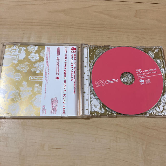 任天堂(ニンテンドウ)の星のカービィウルトラスーパーデラックス　オリジナルサウンドトラック エンタメ/ホビーのCD(ゲーム音楽)の商品写真