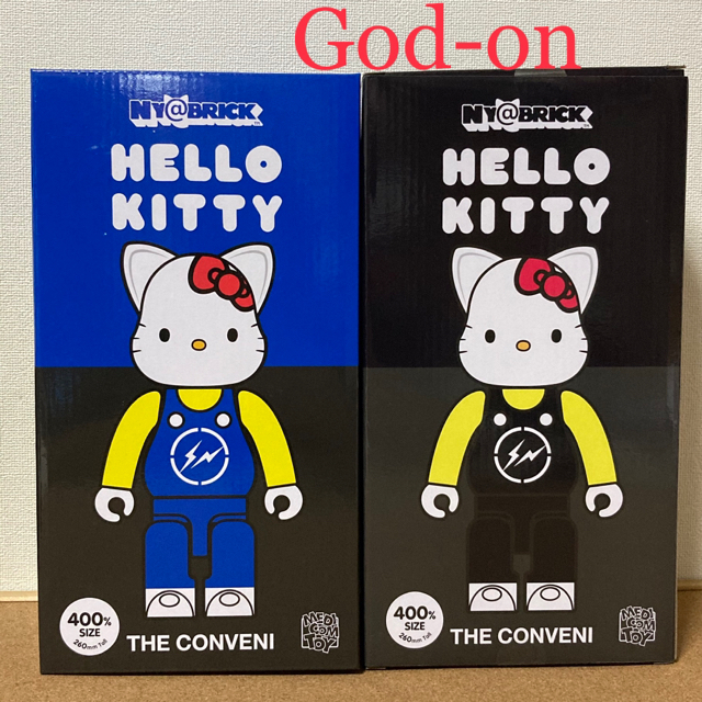 NY@BRICK CONVENI HELLO KITTY 400% 2体 セット