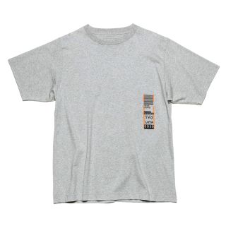 ユニフォームエクスペリメント(uniform experiment)の半額以下送料込み‼️BAGGAGE TAG WIDE TEE(Tシャツ/カットソー(半袖/袖なし))