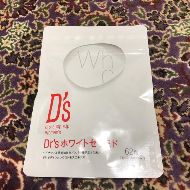 ドクターズサプリ Dr'sホワイトセラミド  62粒