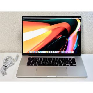 アップル(Apple)の16インチ　MacBookPro コアi7 メモリ16 SSD512 シルバー(ノートPC)