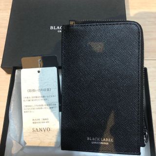 ブラックレーベルクレストブリッジ(BLACK LABEL CRESTBRIDGE)の新品　ブラックレーベルクレストブリッジ　レザー　ミニ財布　(長財布)