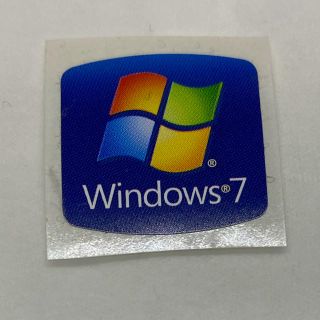 マイクロソフト(Microsoft)のwindows7 エンブレムシール(PC周辺機器)