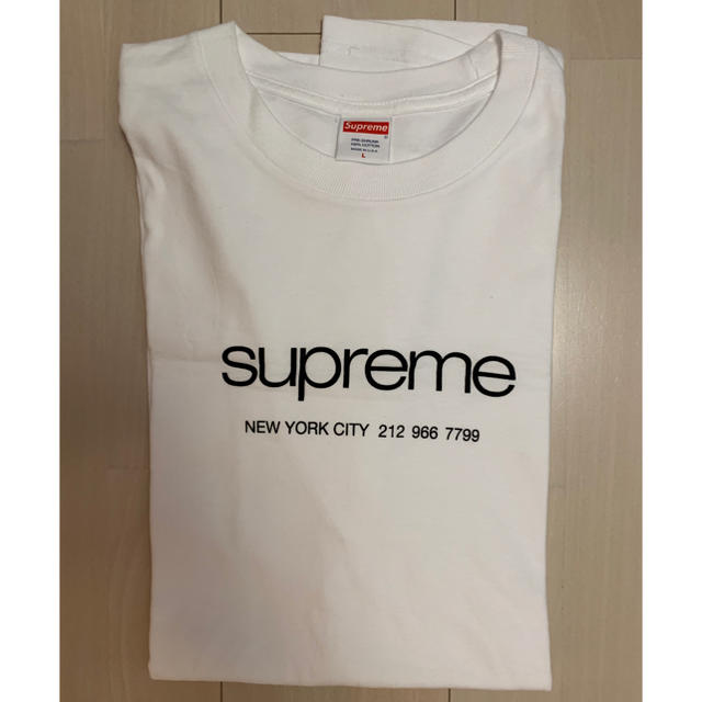 Supreme(シュプリーム)のsupreme shop tee L メンズのトップス(Tシャツ/カットソー(半袖/袖なし))の商品写真