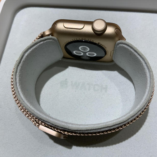 Apple Watch(アップルウォッチ)の(純正品) Apple Watch series2 38mm GPS メンズの時計(腕時計(デジタル))の商品写真