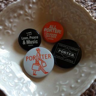 ポーター(PORTER)のPORTER＊缶バッヂ(その他)