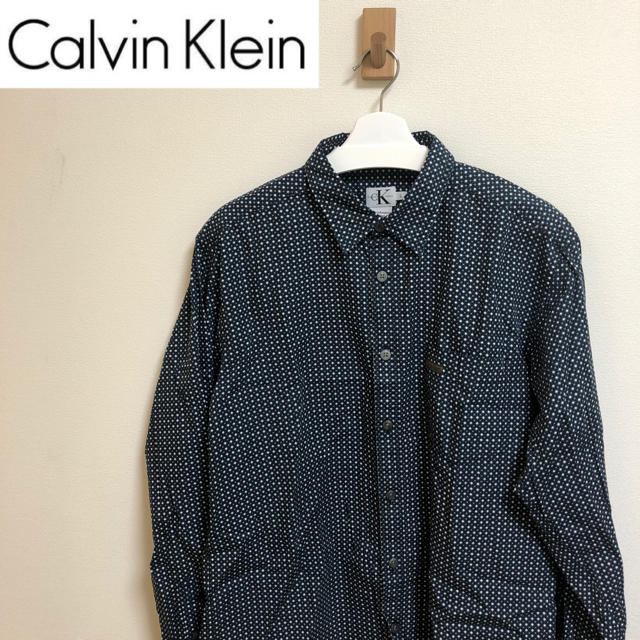 Calvin Klein(カルバンクライン)のCalvin Klein 柄シャツ　総柄　カルバンクライ メンズのトップス(シャツ)の商品写真