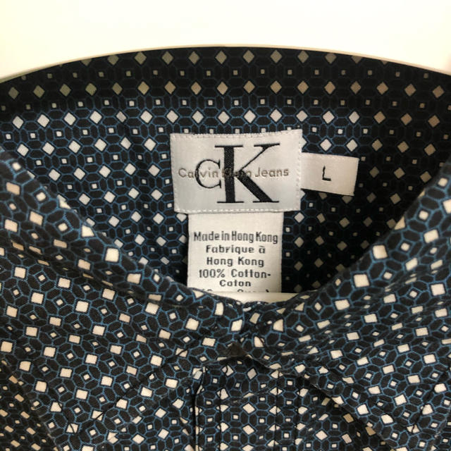 Calvin Klein(カルバンクライン)のCalvin Klein 柄シャツ　総柄　カルバンクライ メンズのトップス(シャツ)の商品写真