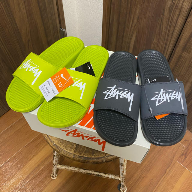 NIKE STUSSY BENASSI ブラック 28センチメンズ