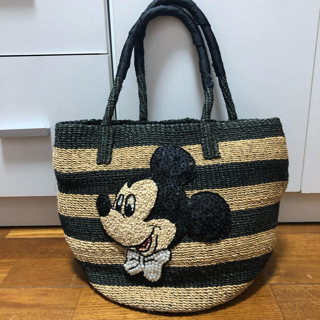 BEAMSBOY✖️MICKEY カゴバック!ディズニーコラボ - かごバッグ