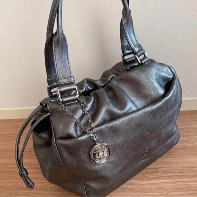 良品 ロエベ  LOEWE ナッパレザー ハンドバッグ 2way