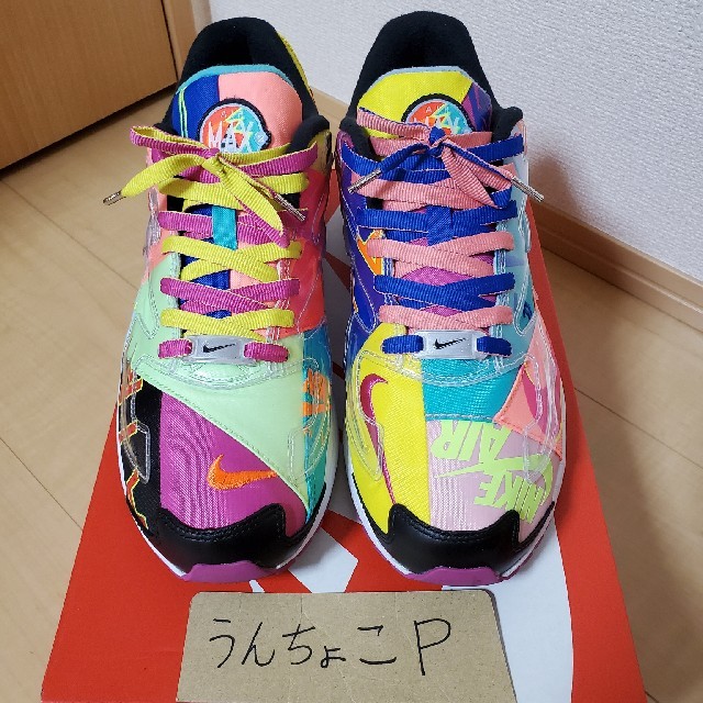 ノークレー】 NIKE - 美品 NIKE AIR MAX 2 LIGHT 27.5cm 水色 白