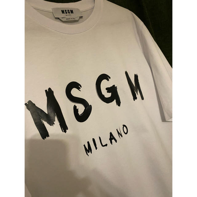 MSGM(エムエスジイエム)のろんどなー様専用 MSGM Tシャツ ほぼ未使用 メンズのトップス(Tシャツ/カットソー(半袖/袖なし))の商品写真