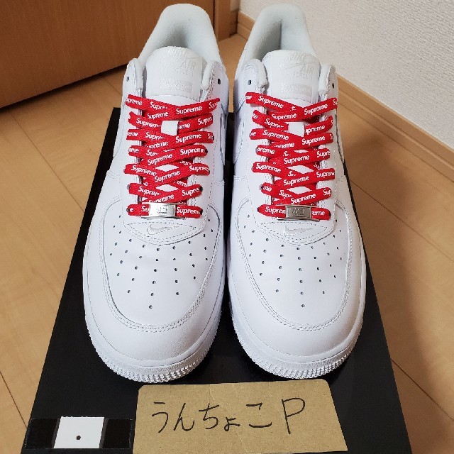 Supreme(シュプリーム)の美品！Supreme × Nike Air Force 1 Low 27.5cm メンズの靴/シューズ(スニーカー)の商品写真