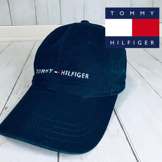 トミーヒルフィガー(TOMMY HILFIGER)の☆人気デザイン☆トミーヒルフィガー　キャップ　ネイビー　ワンポイント(キャップ)